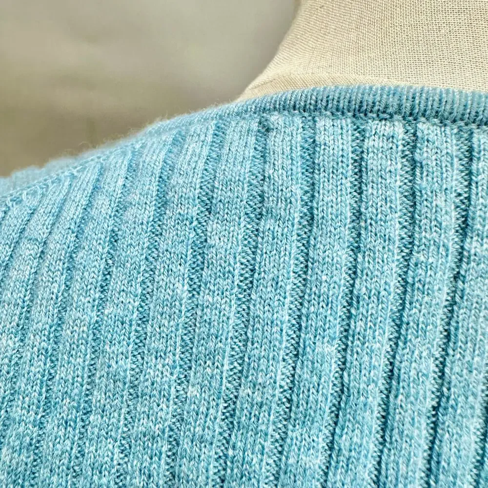 Everlane The Cotton-merino Front-tie‎ Top